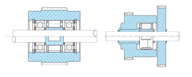 Mounting example of One way clutch KI