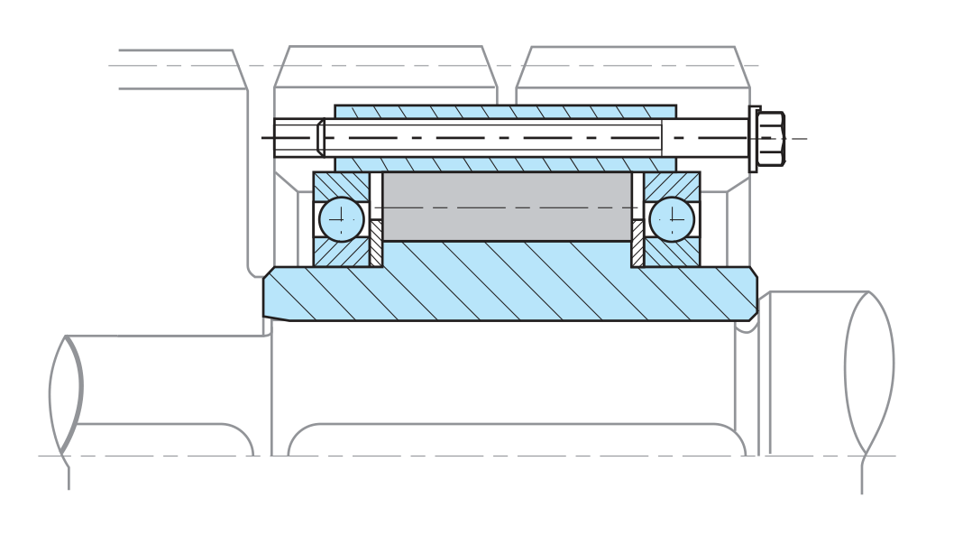 Mounting example of Backstop clutch AL ALP