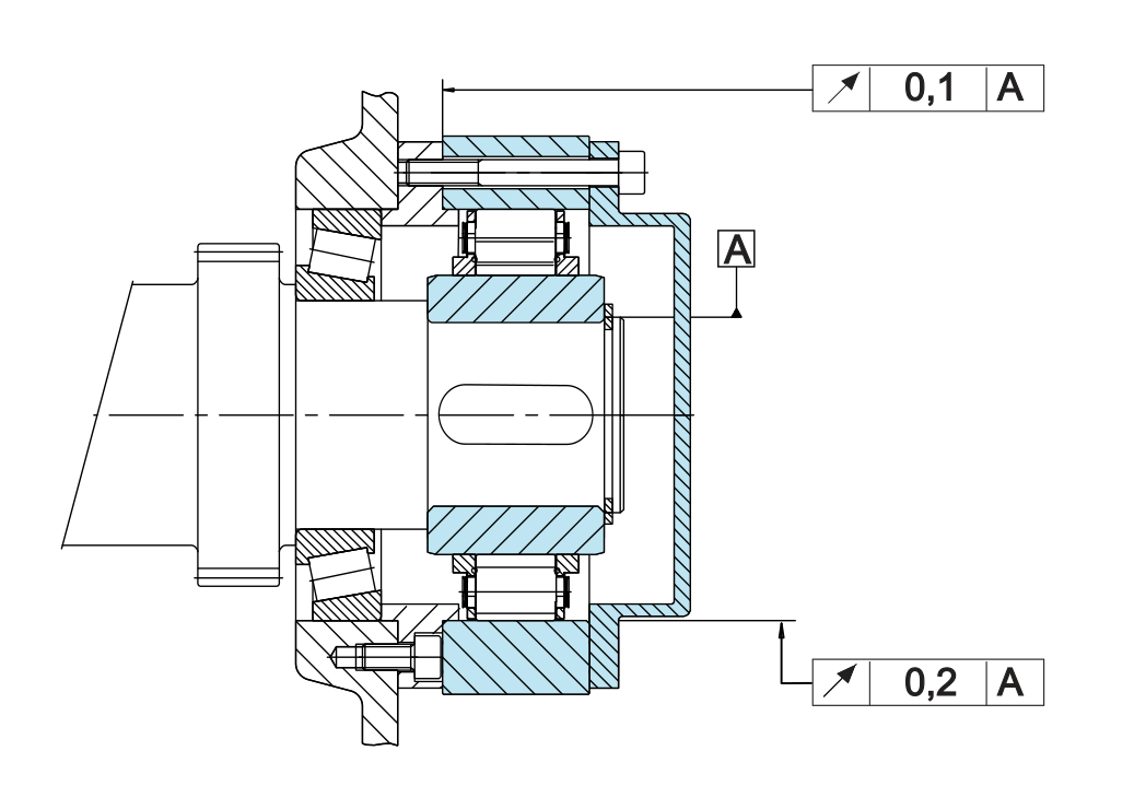 Mounting example of Backstop clutch RSXM