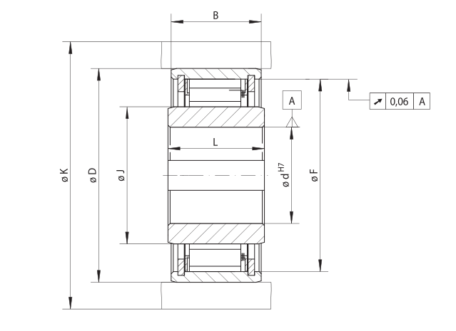 Sizes of Internal Freewheels FEN