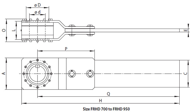 Different types of Complete Freewheel(Backstop)Cam Clutch FRHD