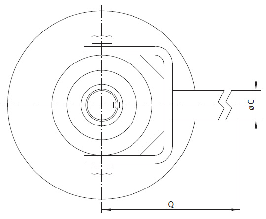 Structural drawing of Complete Freewheels RFB