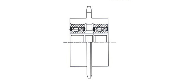 Mounting example of CSK...P CSK...PP Sprag One Way Bearing